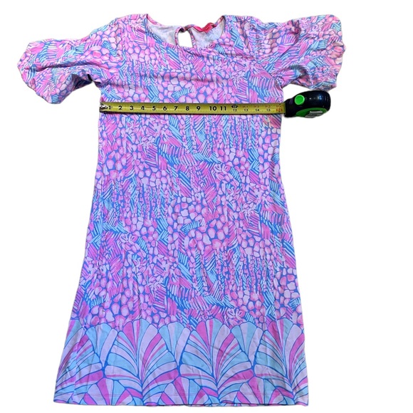 Lilly Pulitzer Small Britton Puff Sleeve Dress in Pink Sorbet - Picture 12 of 14